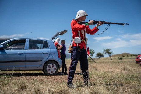 Conmemoración de la batalla de Isandlwana en Nquthu, norte de KZN, el 21 de enero de 2023. Imagen: Eyewitness News/Jacques Nelles