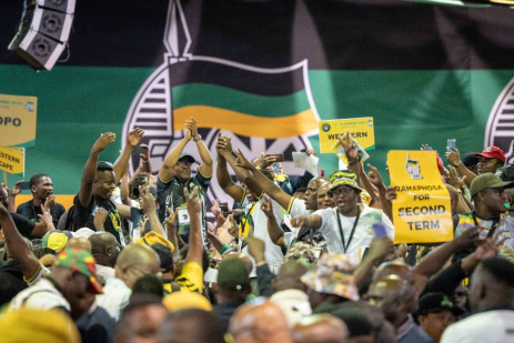 Día 2 de la conferencia electiva nacional 55 del ANC. Imagen: Jacques Nelles/Eyewitness News