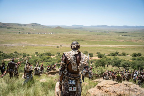 Conmemoración de la batalla de Isandlwana en Nquthu, norte de KZN, el 21 de enero de 2023. Imagen: Eyewitness News/Jacques Nelles