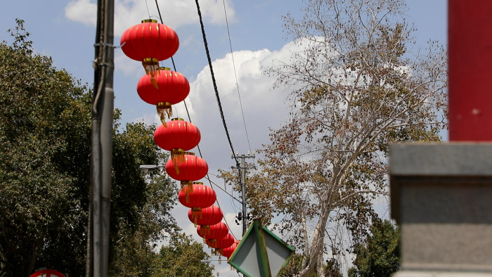New Year's decorations in Chinatown in Cyrildene in Johannesburg in February 2020. Picture: Abigail Javier/Eyewitness News