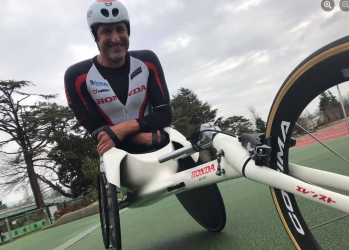 South Africa's Paralympian, wheelchair racing and para-cycling champion Ernst van Dyk. Picture: Ernst van Dyk/Facebook.