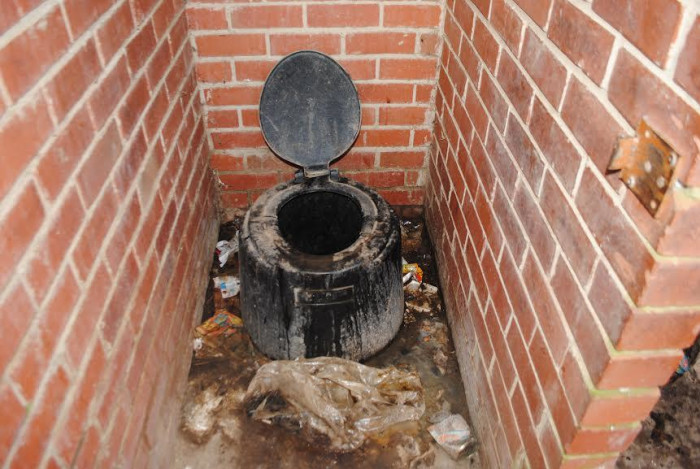 Learners say the toilets at Ntapane Senior Secondary School are too filthy to use.
