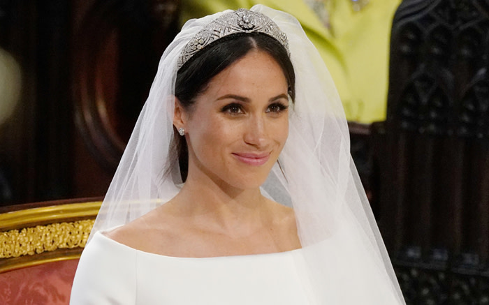 Meghan Markle in St George's Chapel, Windsor Castle for her wedding to Prince Harry on 19 May 2018. Picture: Reuters