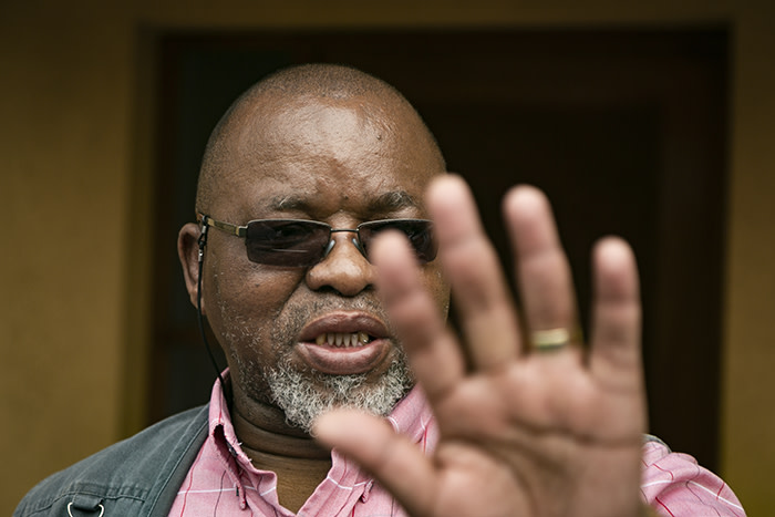 FILE: Mineral Resources Minister Gwede Mantashe gives the media a tour of his Boksburg house. Picture: Sethembiso Zulu/EWN