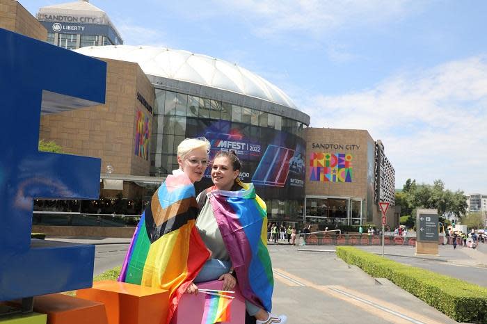 Johannesburg Pride 2022. Picture: Devon Thomas/Eyewitness News