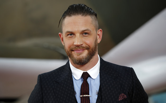 British actor Tom Hardy poses for a photograph upon arrival for the world premiere of Dunkirk in London in July 2017. Picture: Tolga AKMEN/AFP