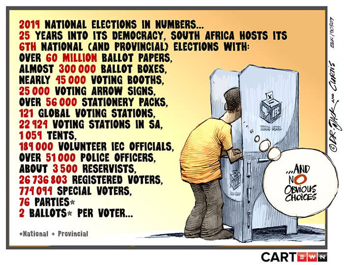 CARTOON: The Elections In Numbers