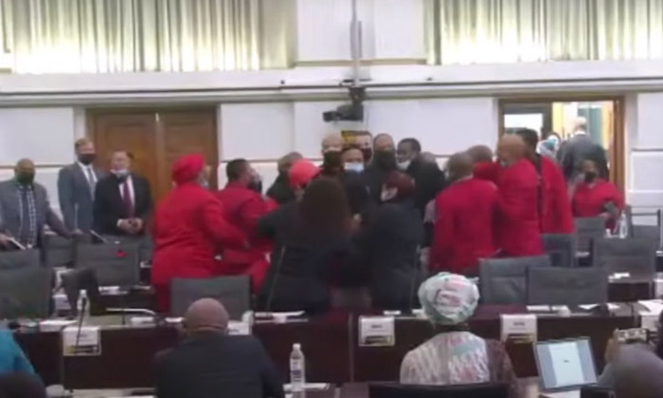 EFF MPs accused of disrupting Ramaphosa in Parly plead not guilty to charges