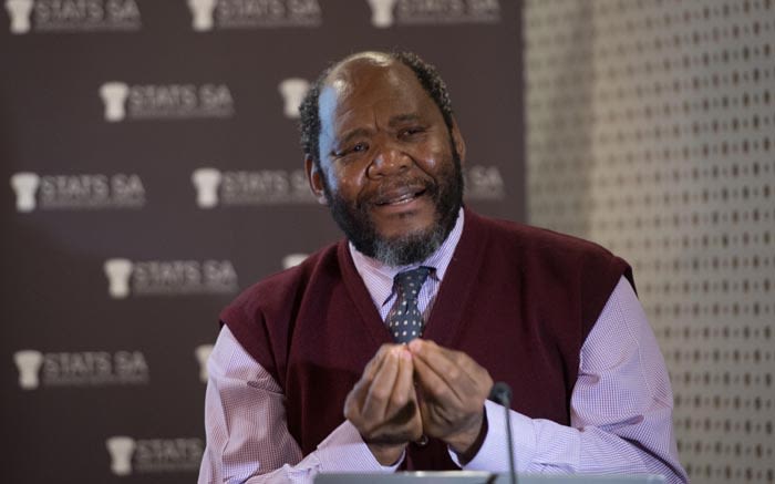 Statistician-General of South Africa Dr Pali Lehohla releases Poverty Trends in SA: An examination of absolute poverty between 2006 and 2015 report. Image: GCIS.