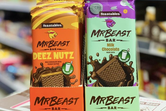 MrBeast Chocolate Feastables, Food & Drinks, Packaged & Instant