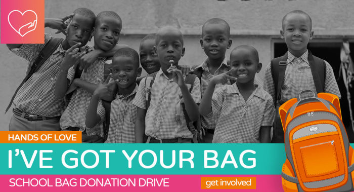 Donate  Bags of Love