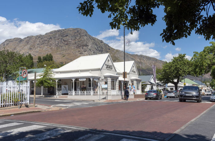 Once prosperous Franschhoek in the Western Cape.
