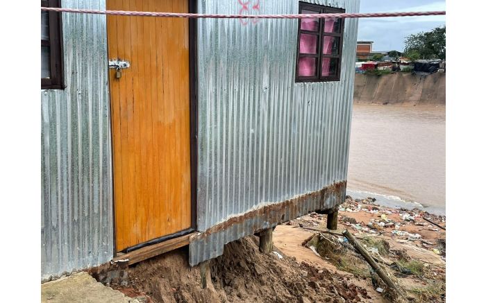 Residents from the Umlazi and Lamontville townships were seen scavenging through debris that used to be their home.