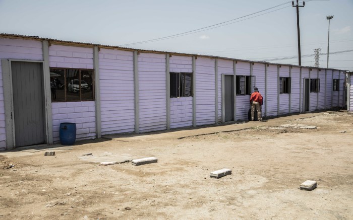 True Grace Christian combined school was built just two weeks ago.