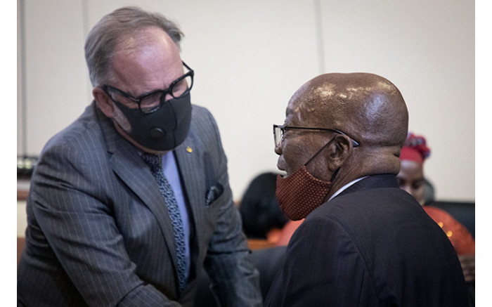 Carl Niehaus and Jacob Zuma.