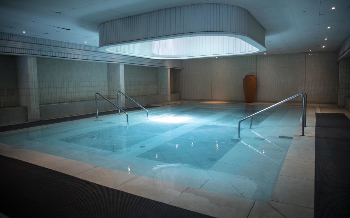 Hydrotherapy pool in the Hydro spa at Warmbaths.