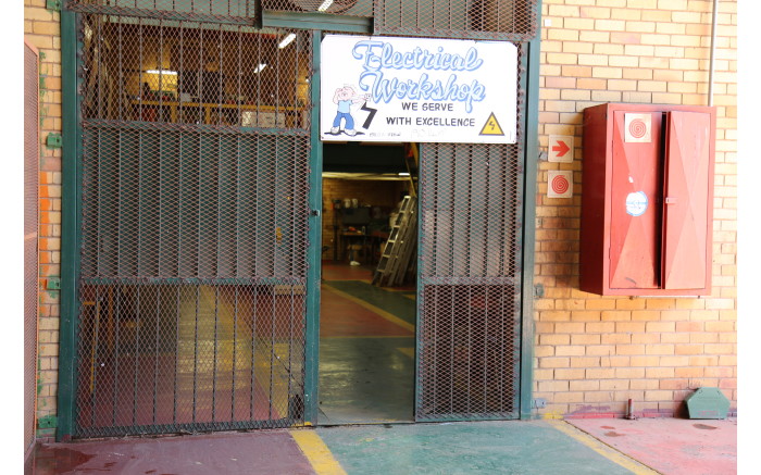 The Electrical workshop at the Kgosi Mampuru II Correctional Centre.