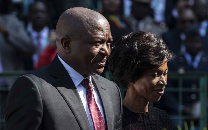 Deputy president David Mabuza at Loftus stadium ahead of Cyril Ramaphosa's presidential inauguration. Picture: Abigail Javier/EWN