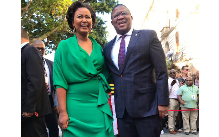 Fikile and Nozuko Mbalula.