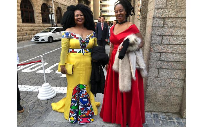 ANC MP Dikeledi Mahlangu and her daughter. 