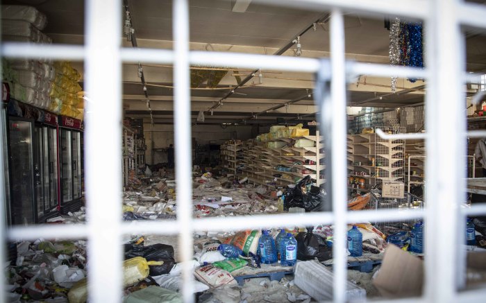 Several shops were looted and set alight in Malvern on 1 September 2019. Denver was also hit with looting in the morning of 2 September 2019