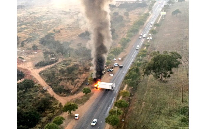 Cars, buses and buildings have been torched in Atteridgeville by angry ANC members. Picture: EWN.