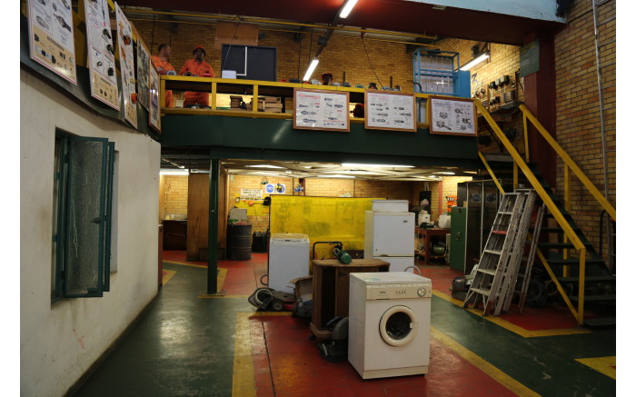 The Electrical workshop at the Kgosi Mampuru II Correctional Centre.