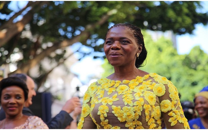 Public Protector Thuli Madonsela arrives for the 2016 State of the Nation Address. Picture: Aletta Harrison/EWN