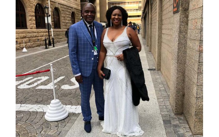 DA MP Mandlenkosi Mabika and his wife Slindie. 