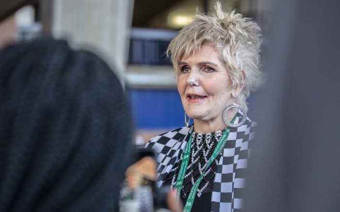 PJ Powers at Loftus stadium ahead of Cyril Ramaphosa's presidential inauguration. Picture: Abigail Javier/EWN