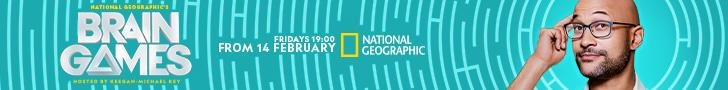 National Geographic's Brain Games 728x90